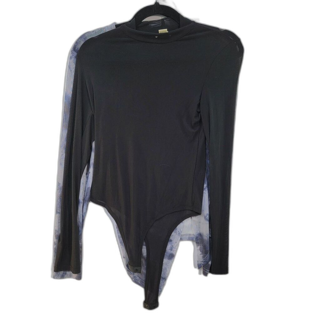 Bundle of x2 Bozzolo & Dazy Black and Dye Blue Jumpsuit Long Sleeves Women Sz M